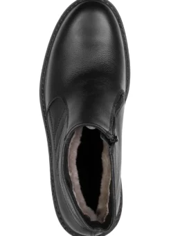 Klassische Stiefeletten, Winterschuhe, Weite H, mit Lammfell