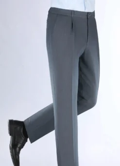 "Klaus Modelle"-Hose mit Bundfalten in 3 Farben