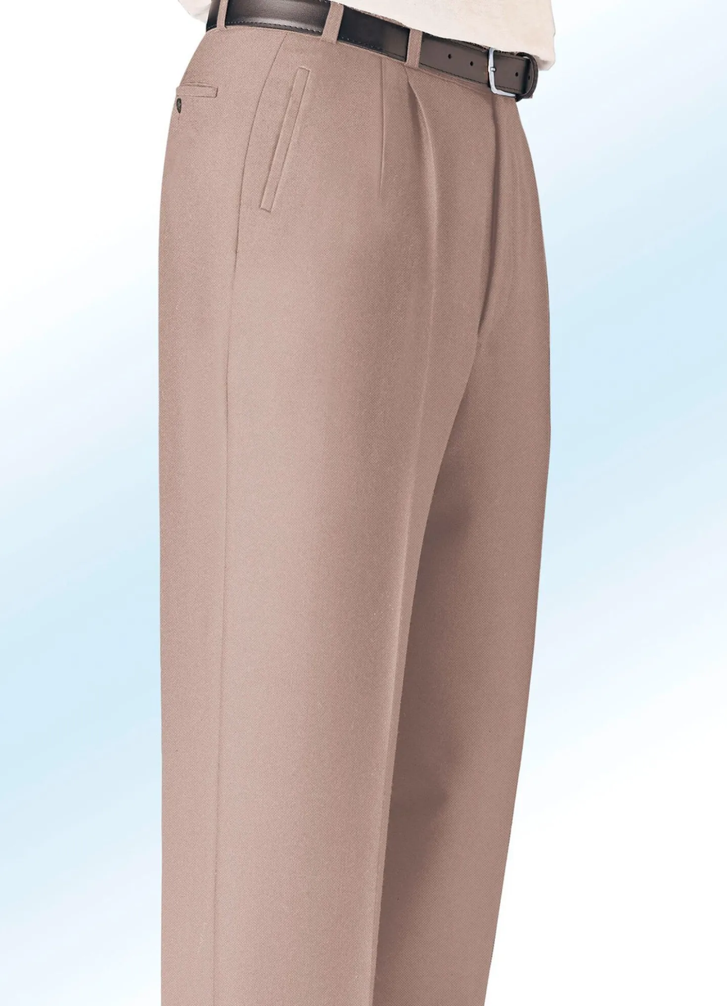 "Klaus Modelle"-Hose mit seitlichen Paspeltaschen