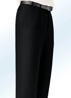 "Klaus Modelle"-Hose mit seitlichen Paspeltaschen