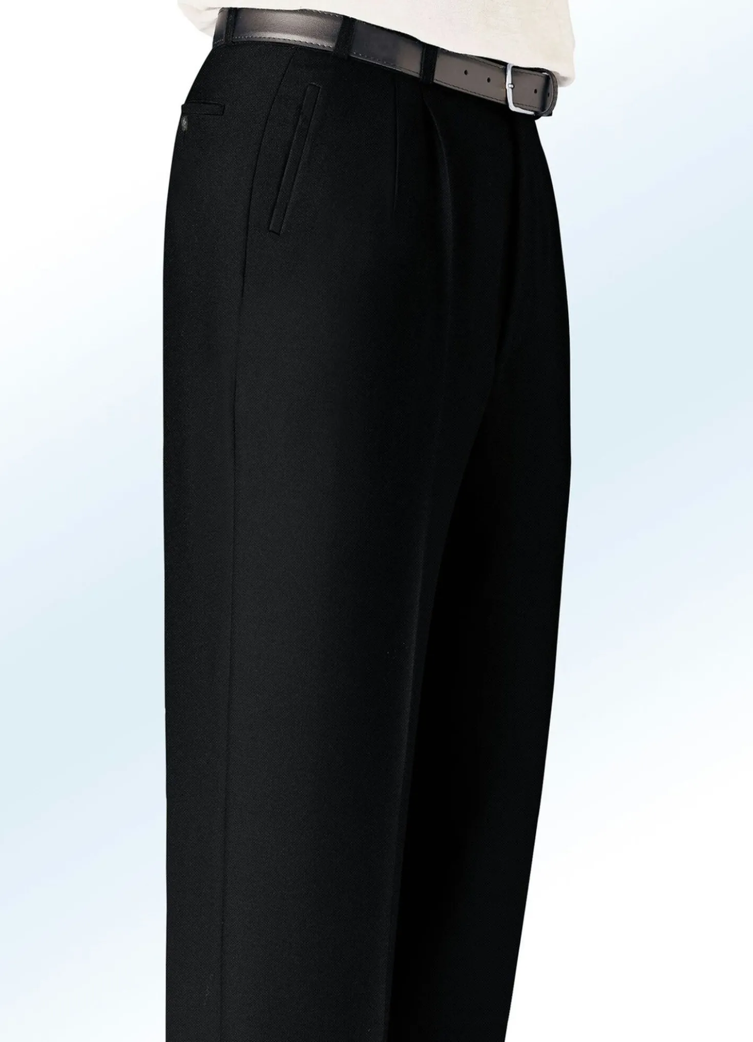 "Klaus Modelle"-Hose mit seitlichen Paspeltaschen