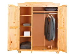Kleiderschrank aus massiver Kiefer