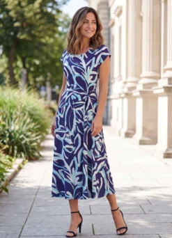 Kleid in Schlupfform