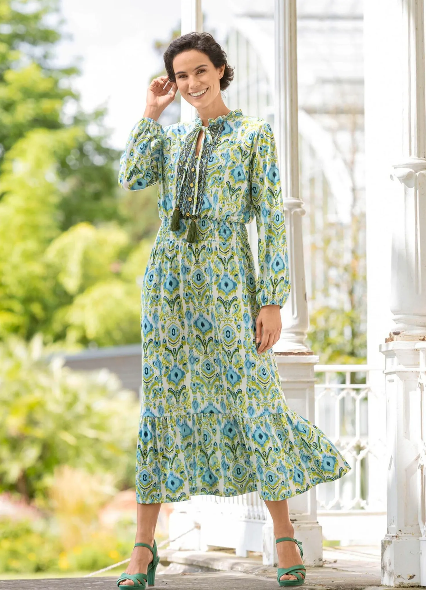Kleid in Schlupfform