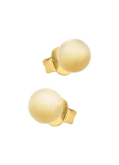 Kleine aber feine Kugel-Ohrstecker aus Titan