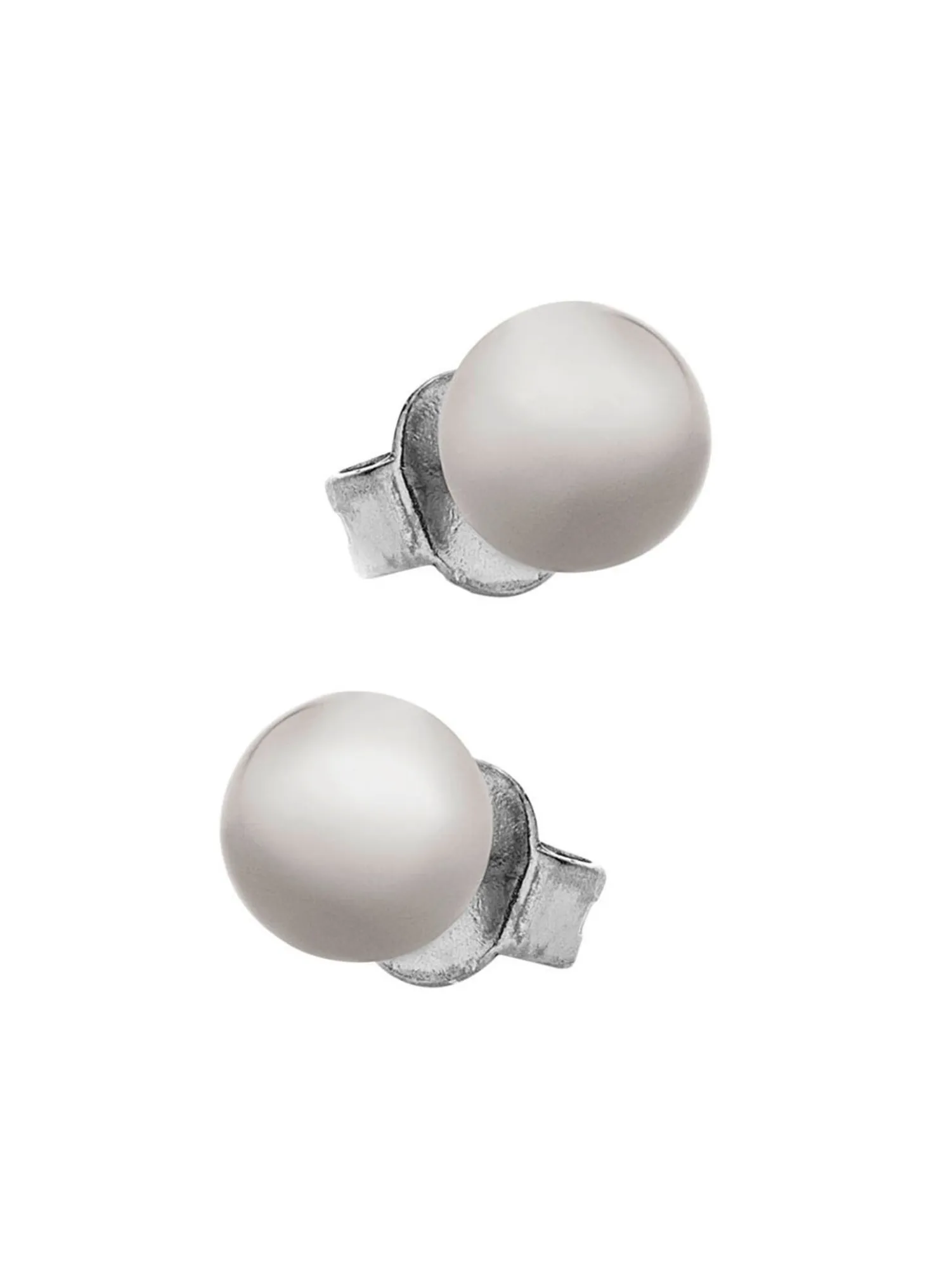 Kleine aber feine Kugel-Ohrstecker aus Titan