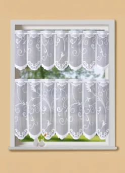 Kleinfenster-Store in Jacquard-Qualität