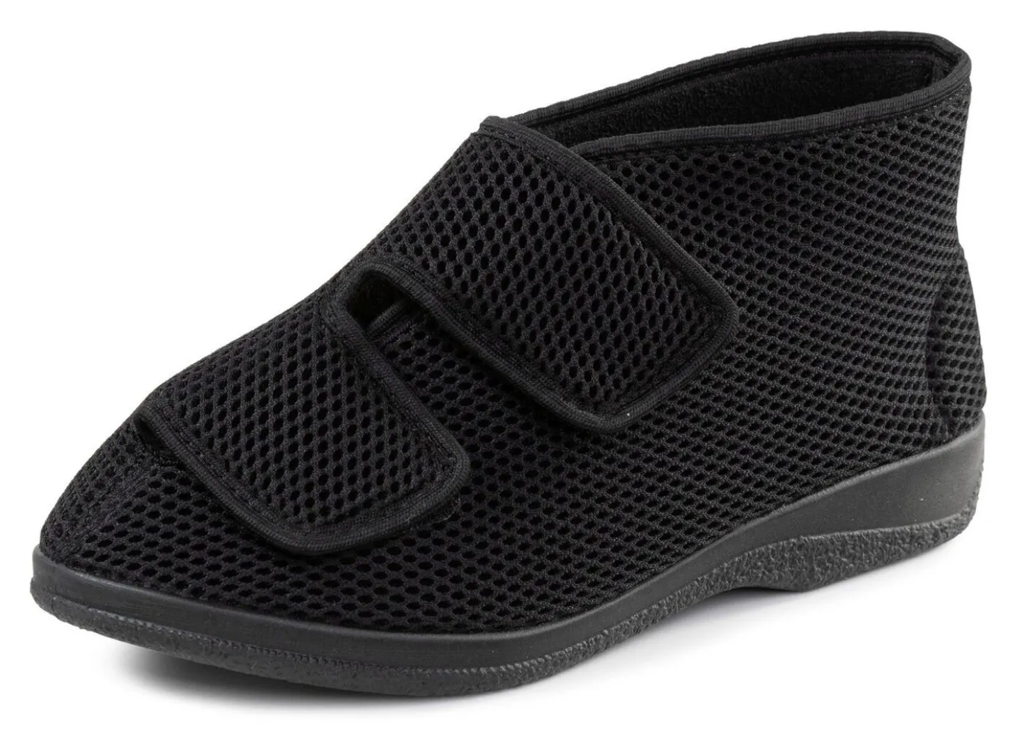 Klettschuh aus elastischem Textilmaterial