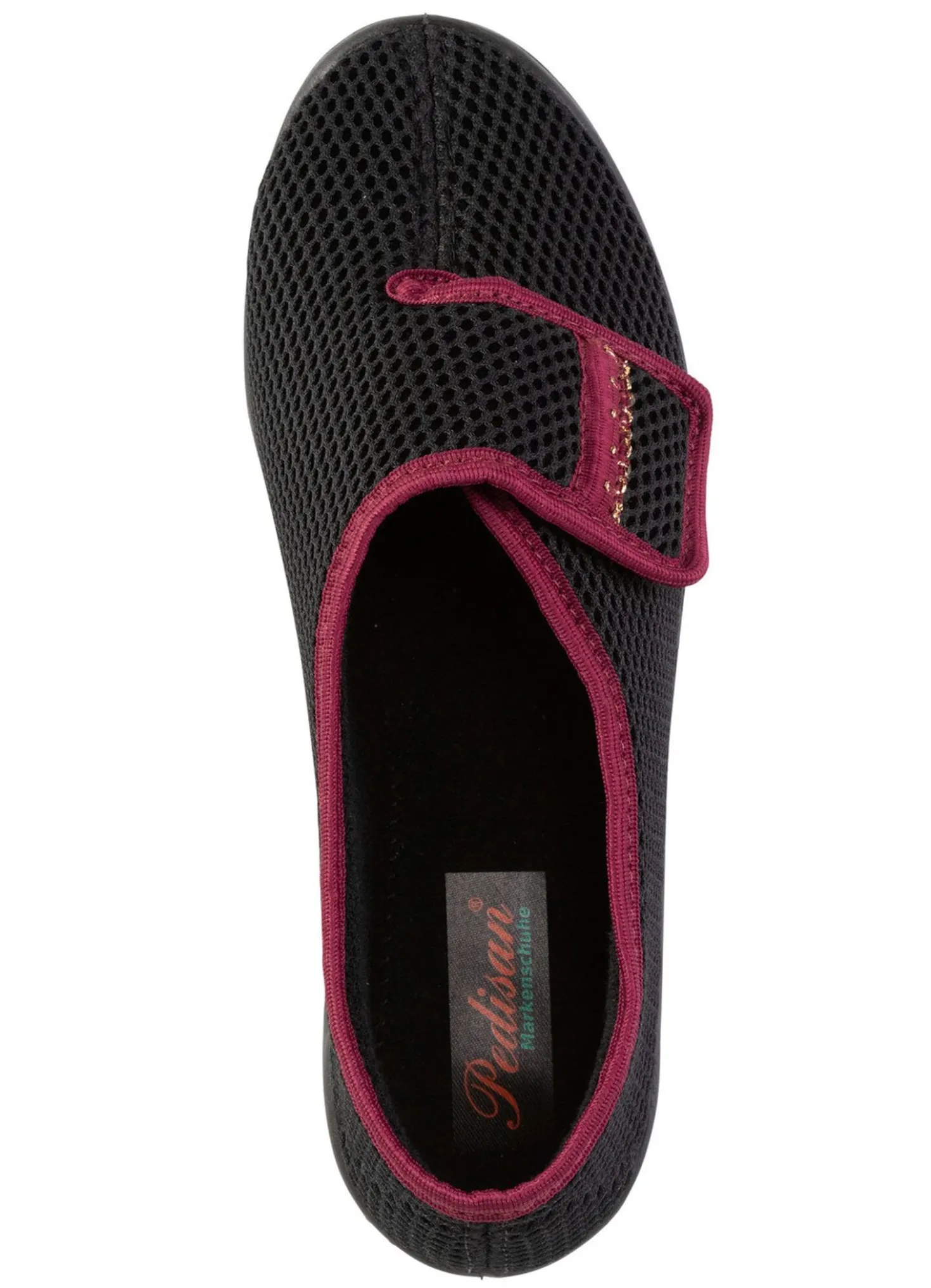 Klettschuh mit hübscher Bordüre