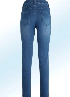 Knöchellange Jeans in 5-Pocket-Form