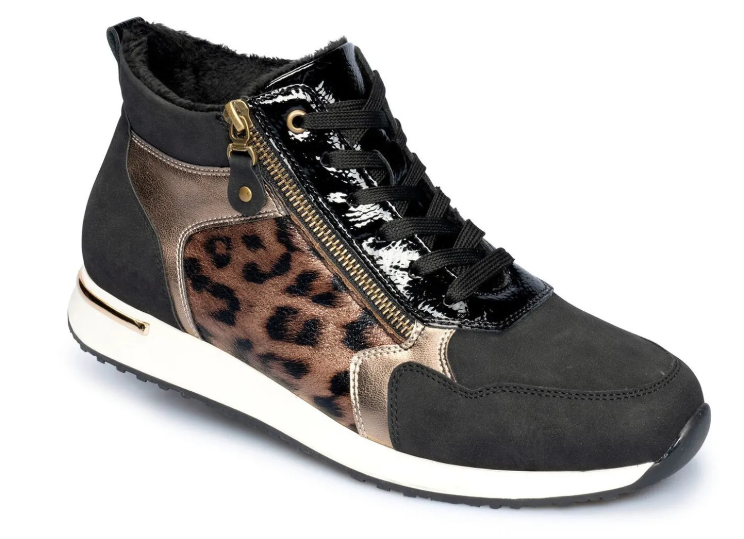Knöchel-Sneaker mit Soft-Touch-Sohle