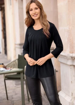 Kombistarke Shirt-Tunika