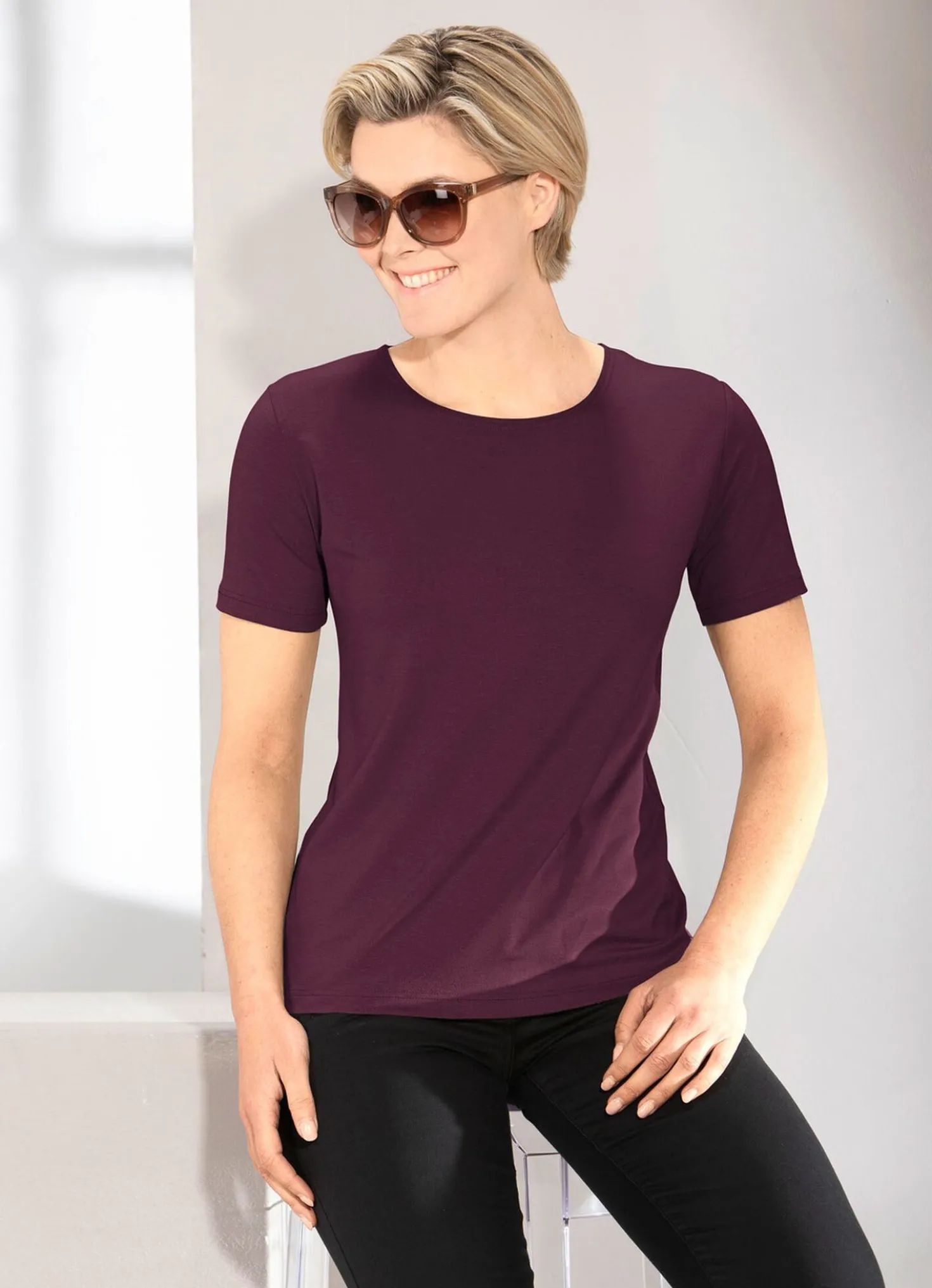 Kombistarkes Shirt in 9 Farben