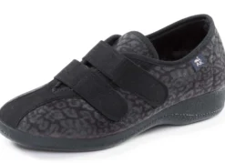 Komfortable Damen-Klettschuhe, Weite G, mit Samtfutter