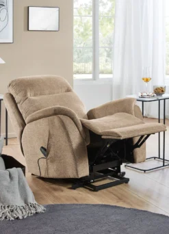 Komfortabler Massagesessel mit Aufstehhilfe