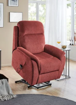 Komfortabler Massagesessel mit Aufstehhilfe