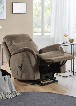 Komfortabler Massagesessel mit Aufstehhilfe