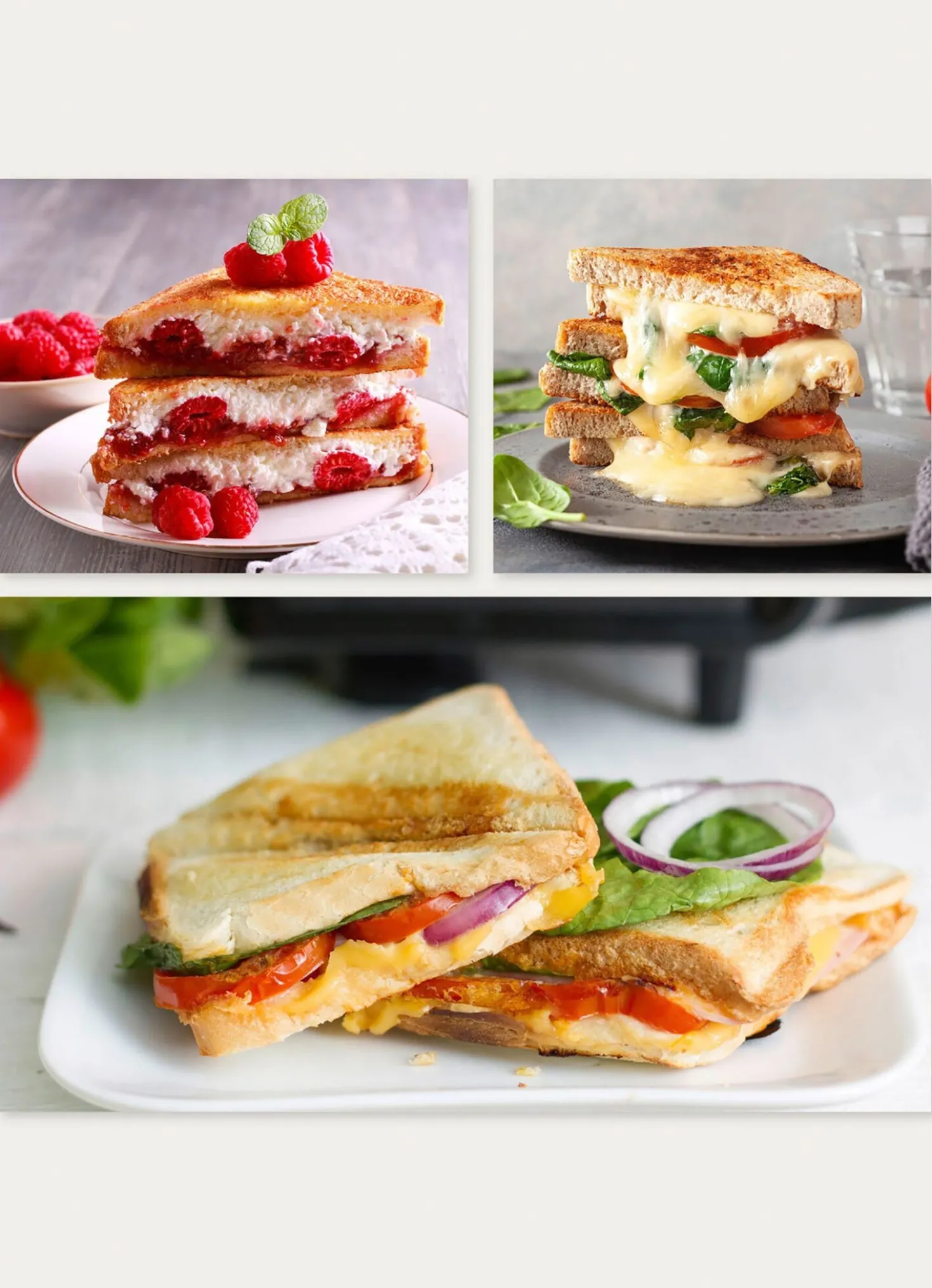Kompakter Sandwich-Maker