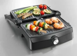 Kontakt und Tischgrill, 2-in-1