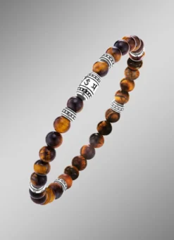 Kraftvolles Armband mit tibetischen Symbolen