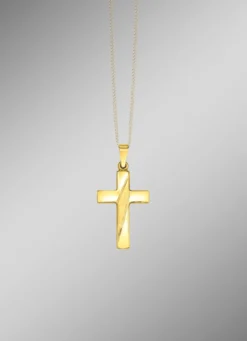 Kreuz-Anhänger in Bicolor