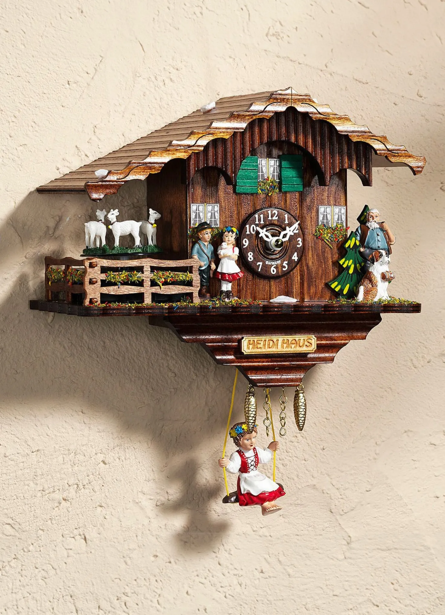 Kuckucksuhr aus Holz