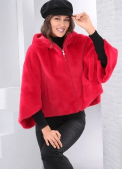 Kurzjacke in Cape-Form