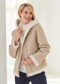 Kurzjacke mit heraustrennbarem Westeneinsatz