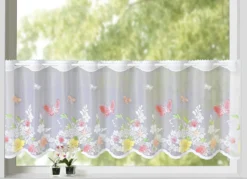 Kurzstore aus handkoloriertem Jacquard