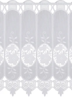 Kurzstore mit Blumen in Macramé-Spitze