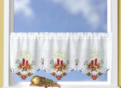 Kurzstore mit Kerzen-Motiven