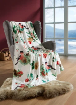 Kuschelige Wohndecke