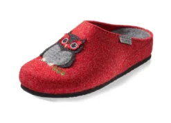 Kuschelwarmer Hausschuh aus Wollfilz