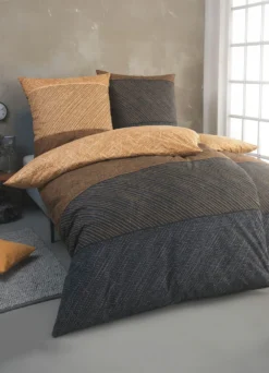 Kuschelweiche Bettwäsche-Garnitur aus Baumwolle