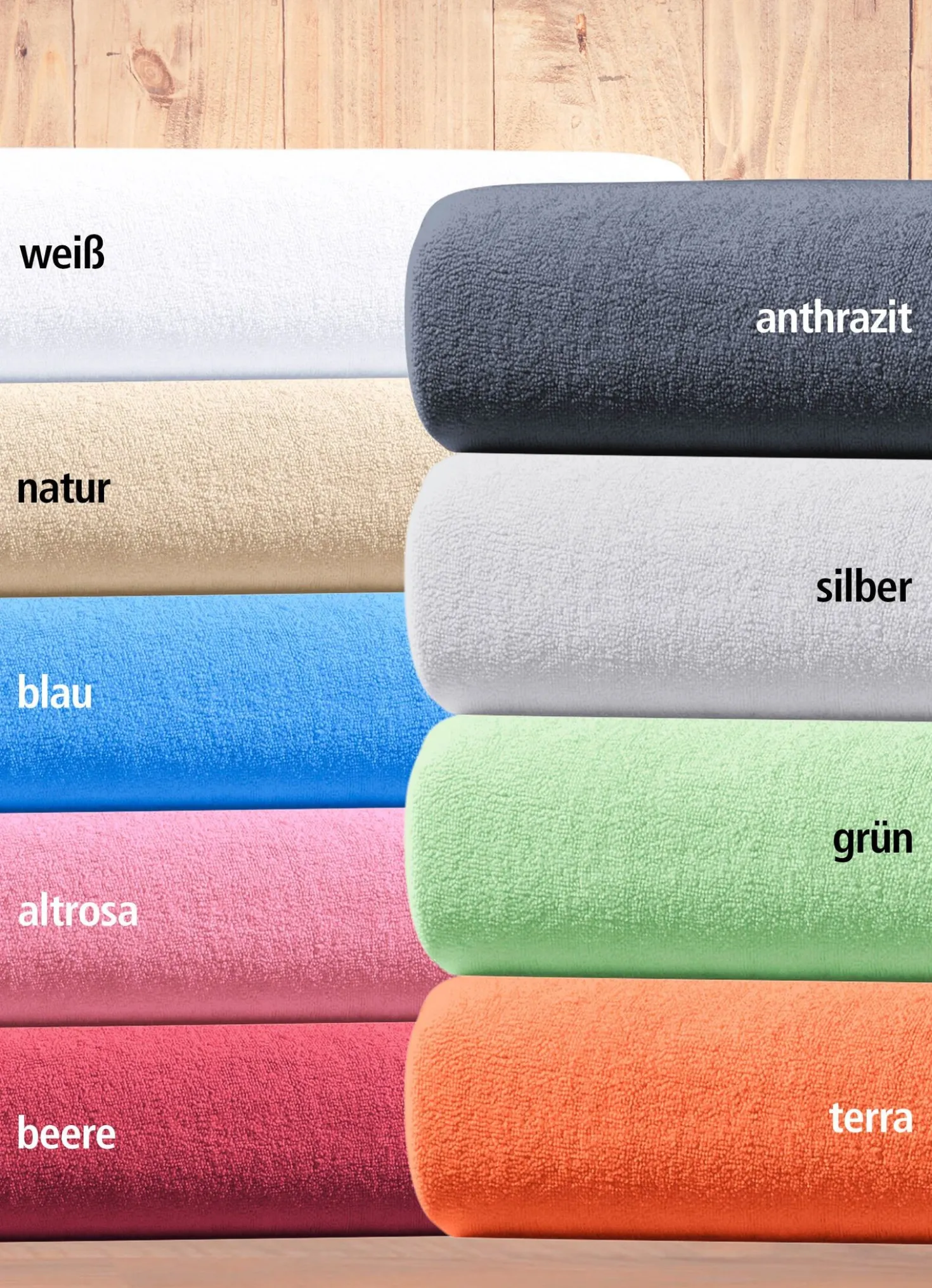 Kuschelweiche Spannbetttücher aus hochwertigem Nicki-Velours