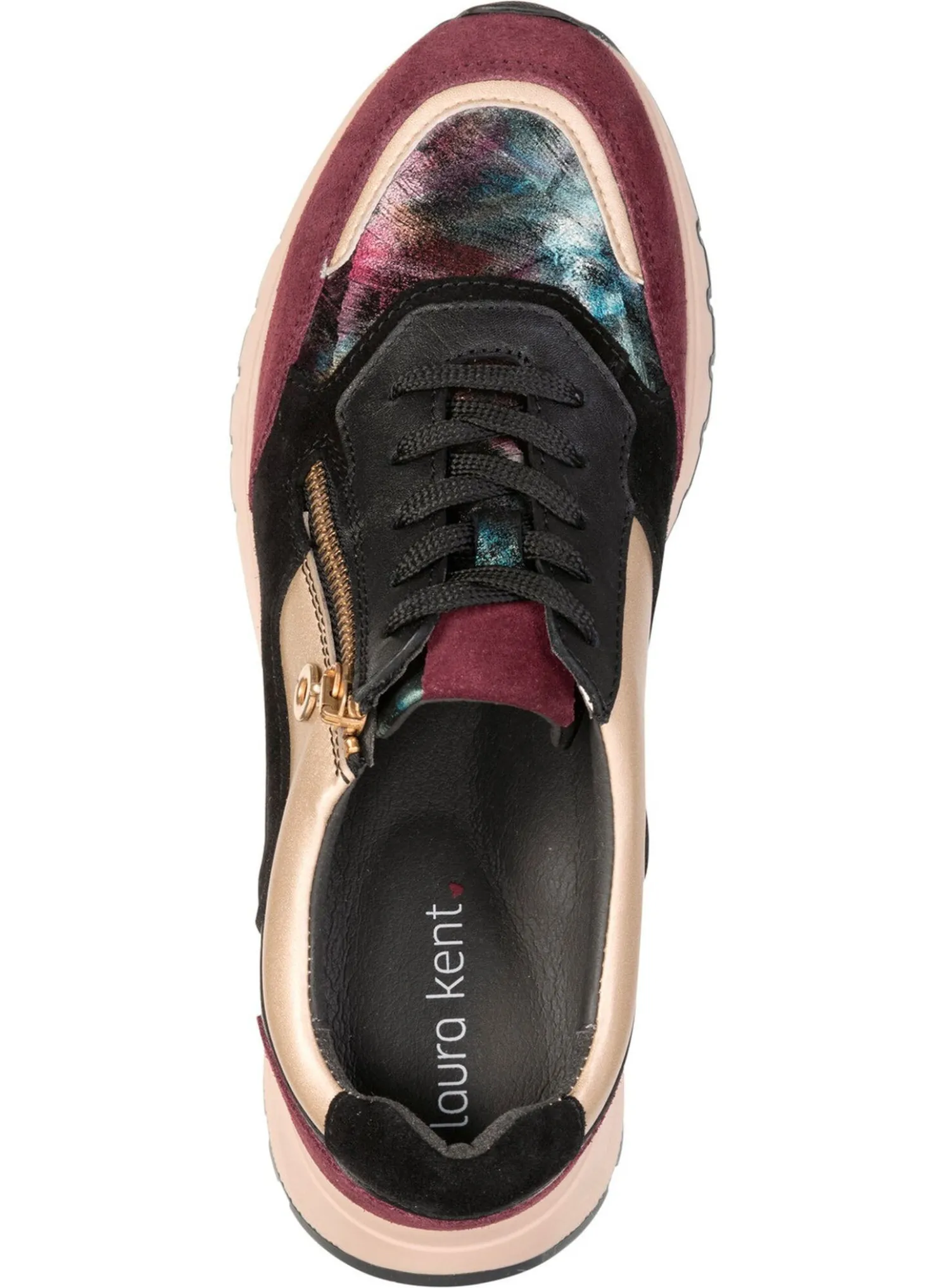laurakent, stylische Damen-Sneaker, Weite G, mit herausnehmbarem Fußbett