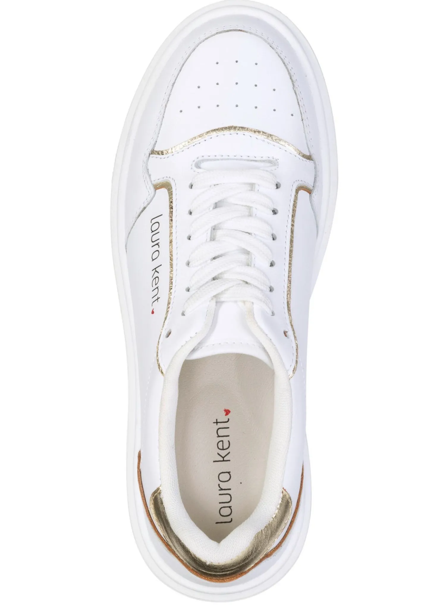 laurakent, trendige Damen-Sneaker, Weite H, mit herausnehmbarem Fußbett