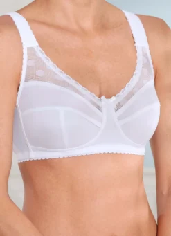 Laurina BH mit elastischen, strukturierten Einsätzen