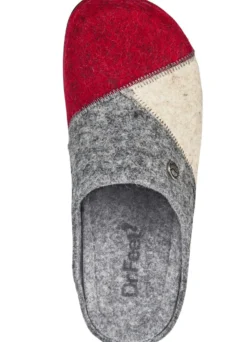 Laurina, klassische Damen-Hausschuhe, Weite H, aus Wollfilz