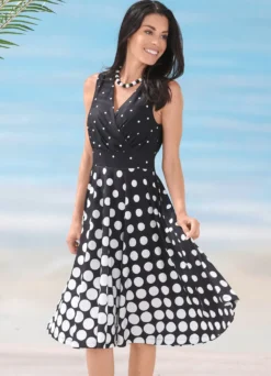 Laurina Kleid mit ausgestelltem Rockteil