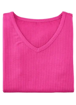 Laurina Shirt mit V-Ausschnitt