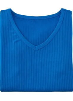 Laurina Shirt mit V-Ausschnitt