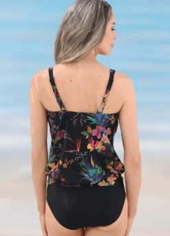 Laurina Tankini in weiter Form mit verstellbaren Trägern