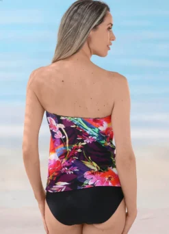 Laurina Tankini mit verstell- und abnehmbaren Trägern und Softschalen