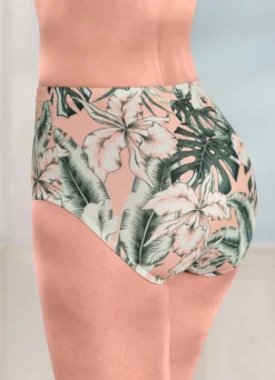 Laurina Viererpack Slips mit buntem Druckdessin
