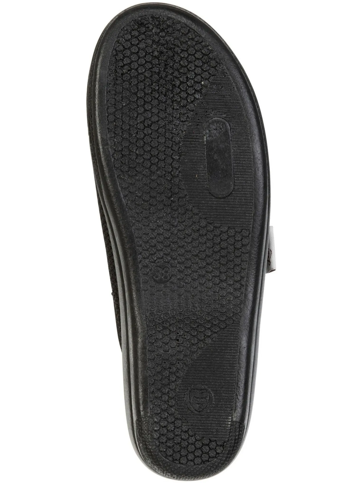 Laurina, Zweierpack, klassische Damen-Hausschuhe, Weite G, aus Mesh-Material