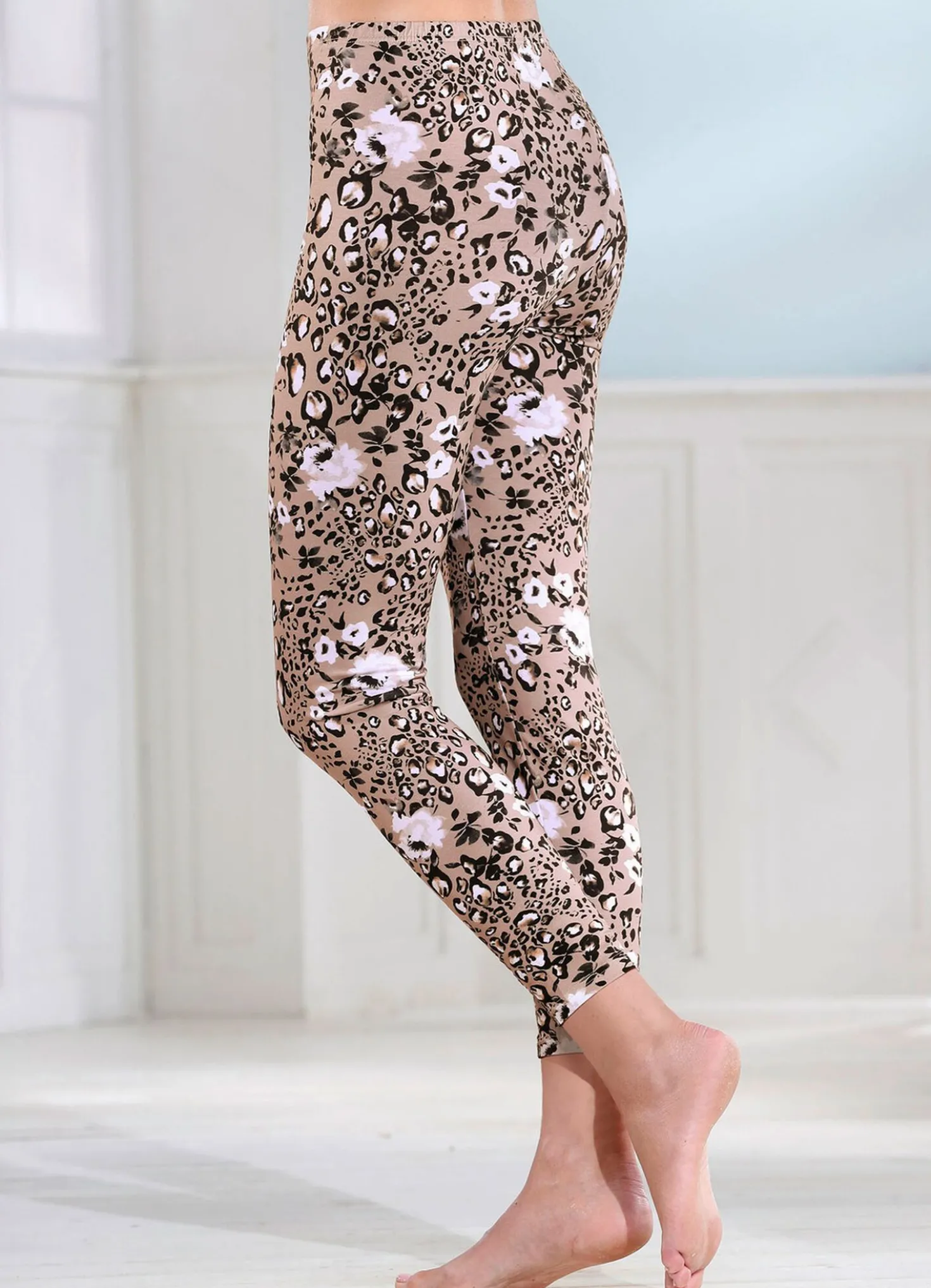 Laurina Zweierpack Leggings in 7/8 Länge