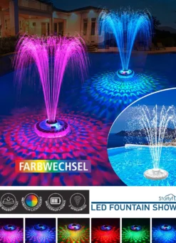 LED-Fontäne