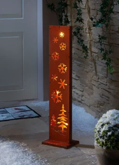 LED-Stele aus Metall