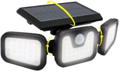 LED-Strahler Panta Trio Solar